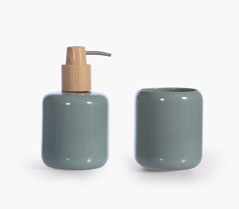 ΠΟΤΗΡΙ ΜΠΑΝΙΟΥ LORANE  NEF-NEF HOMEWARE, 100% ΚΕΡΑΜΙΚΟ - Image 3