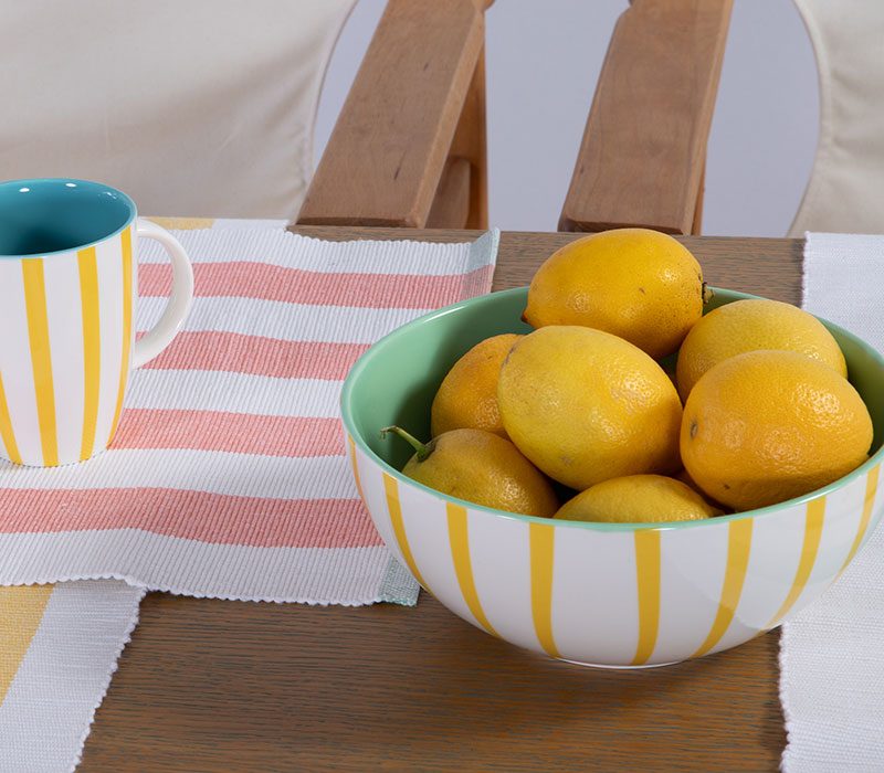 ΜΠΩΛ ΣΑΛΑΤΑΣ FANTASY 20X20X9 NEF-NEF HOMEWARE, 100% ΚΕΡΑΜΙΚΟ - Image 2