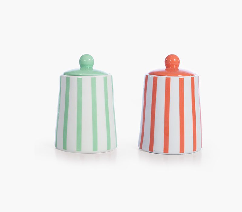 ΔΙΑΚΟΣΜΗΤΙΚΟ ΒΑΖΟ ΜΕ ΚΑΠΑΚΙ FANTASY 11,2X16 NEF-NEF HOMEWARE, 100% ΚΕΡΑΜΙΚΟ