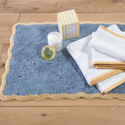 ΧΑΛΑΚΙ ΜΠΑΝΙΟΥ VERTIA 60X90 NEF-NEF HOMEWARE, 100% ΒΑΜΒΑΚΙ - Image 2