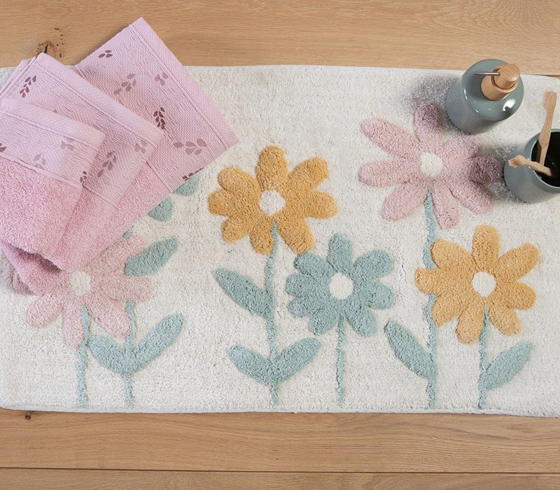 ΧΑΛΑΚΙ ΜΠΑΝΙΟΥ DREAMEL 50X80 NEF-NEF HOMEWARE, 100% ΒΑΜΒΑΚΙ - Image 5