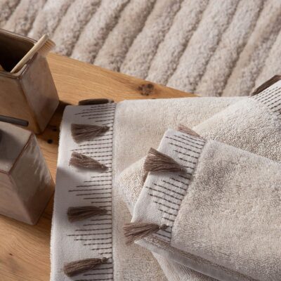 ΣΕΤ ΠΕΤΣΕΤΕΣ 3 ΤΜΧ MOMENTUM NEF-NEF HOMEWARE, 100% BAMBAKI - Image 2