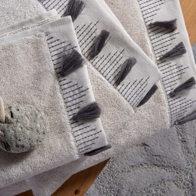 ΣΕΤ ΠΕΤΣΕΤΕΣ 3 ΤΜΧ MOMENTUM NEF-NEF HOMEWARE, 100% BAMBAKI - Image 3