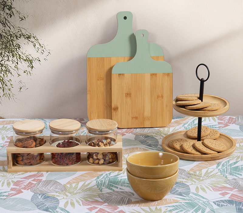 ΞΥΛΟ ΚΟΠΗΣ ΣΕΤ 2 ΤΜΧ FRED NEF-NEF HOMEWARE, BAMBOO - Image 5