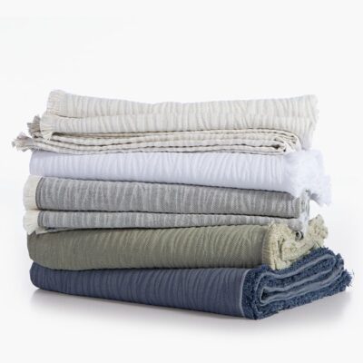 ΡΙΧΤΑΡΙ ΠΟΛΥΘΡΟΝΑΣ ZEBRA 170X180 NEF-NEF HOMEWARE, 80% BAMB-20% ΠΟΛ