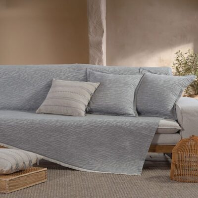 ΡΙΧΤΑΡΙ ΠΟΛΥΘΡΟΝΑΣ ZEBRA 170X180 NEF-NEF HOMEWARE, 80% BAMB-20% ΠΟΛ - Image 3