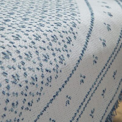 ΡΙΧΤΑΡΙ ΔΙΘΕΣΙΟΥ ΚΑΝΑΠΕ ISHMAR BLUE 170X250 NEF-NEF HOMEWARE, 50% BAMB-50% ΠΟΛ - Image 3