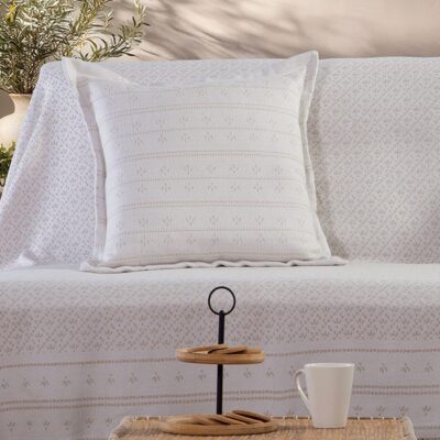 ΡΙΧΤΑΡΙ ΤΡΙΘΕΣΙΟΥ ΚΑΝΑΠΕ ISHMAR 170X300 NEF-NEF HOMEWARE, 50% BAMB-50% ΠΟΛ - Image 2