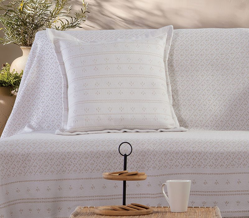 ΡΙΧΤΑΡΙ ΤΡΙΘΕΣΙΟΥ ΚΑΝΑΠΕ ISHMAR 170X300 NEF-NEF HOMEWARE, 50% BAMB-50% ΠΟΛ - Image 2