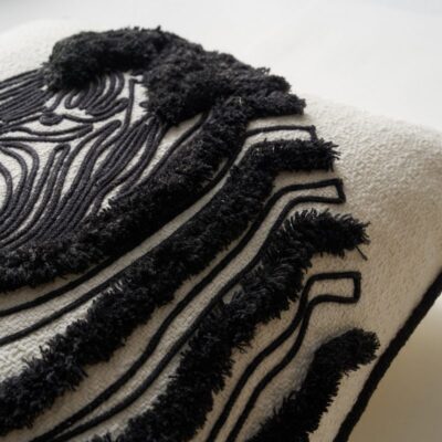 Μαξιλαροθήκη 45x45cm GOFIS HOME Elordi 604 - Image 3