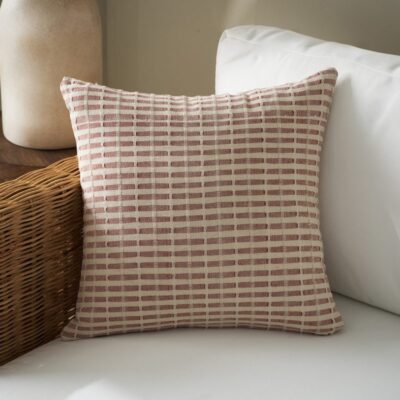 Μαξιλαροθήκη 43x43cm GOFIS HOME Elysia Dusty Rust 531/02