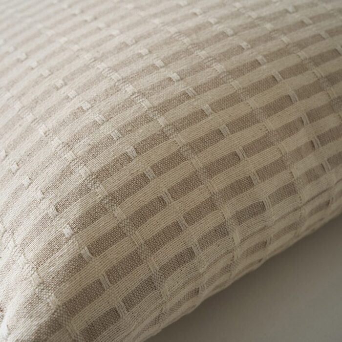 Μαξιλαροθήκη 43x43cm GOFIS HOME  Elysia Hemp Beige 531/06 - Image 2