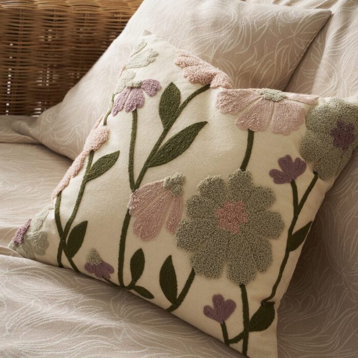 Μαξιλαροθήκη 43x43cm GOFIS HOME  Ivara  556 - Image 3