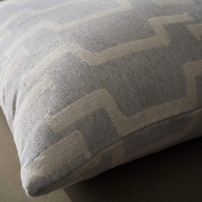 Μαξιλαροθήκη 50x50cm GOFIS HOME  Clover Grey 558/15 - Image 2