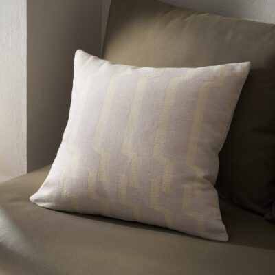 Μαξιλαροθήκη 50x50cm GOFIS HOME Clover Silver Grey 558/19