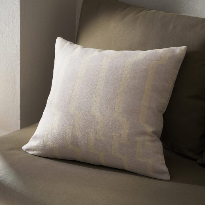 Μαξιλαροθήκη 50x50cm GOFIS HOME  Clover Silver Grey 558/19