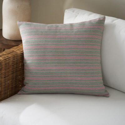 Μαξιλαροθήκη 50x50cm GOFIS HOME Nymeria Pink Stripe 574/17