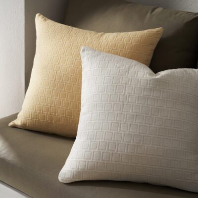 Μαξιλαροθήκη 50x50cm GOFIS HOME Solenne Sun Yellow 591/04