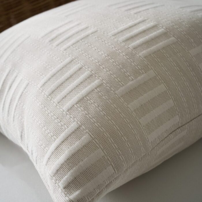 Μαξιλαροθήκη 50x50cm GOFIS HOME  Calyra Natural Beige 654/06 - Image 2