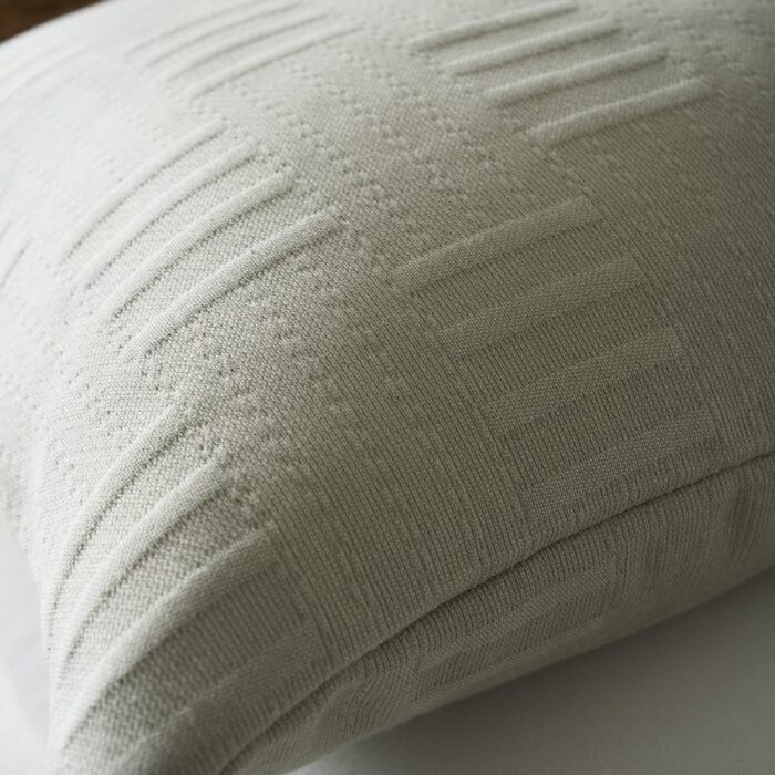 Μαξιλαροθήκη 50x50cm GOFIS HOME  Calyra Smoke Green 654/07 - Image 2