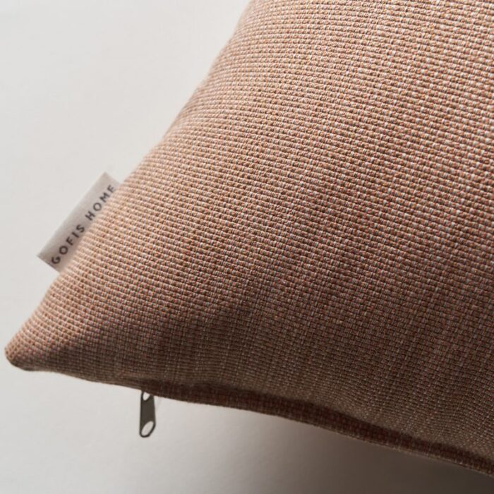Μαξιλαροθήκη 43x43cm GOFIS HOME  Teyana Salmon 656 - Image 2