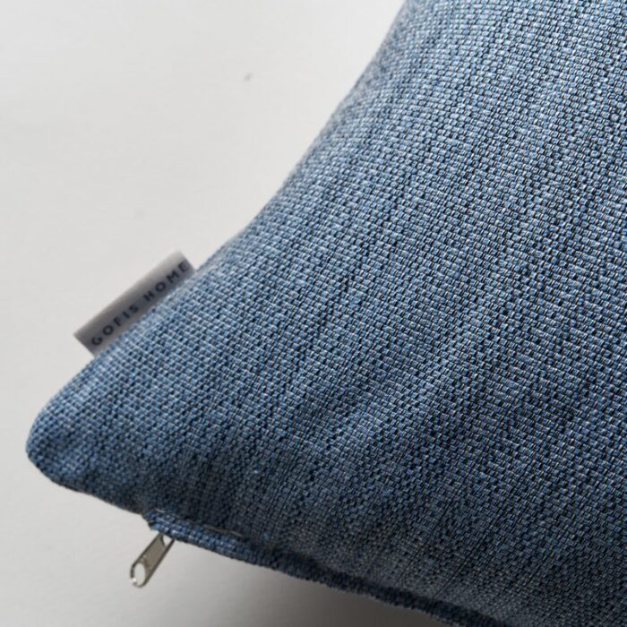 Μαξιλαροθήκη 30x45cm GOFIS HOME  Teyana Jean Blue 656 - Image 2