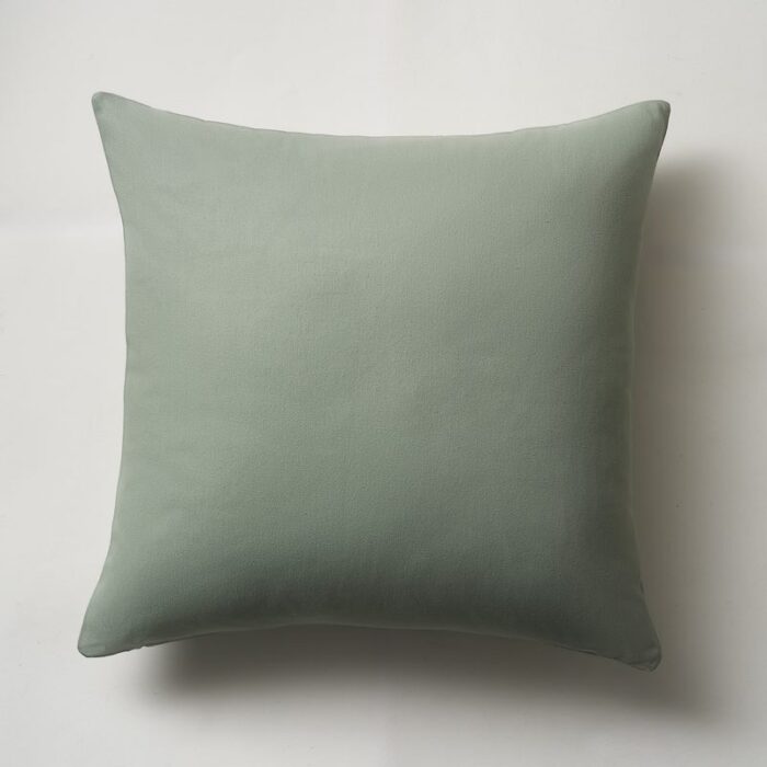 Μαξιλαροθήκη 43x43cm GOFIS HOME  Emory Smoke Green 714