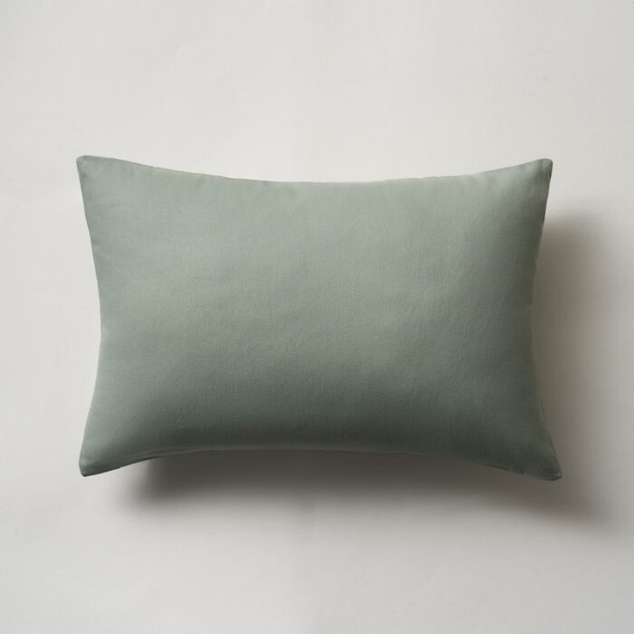 Μαξιλαροθήκη 30x45cm GOFIS HOME  Emory Smoke Green 714