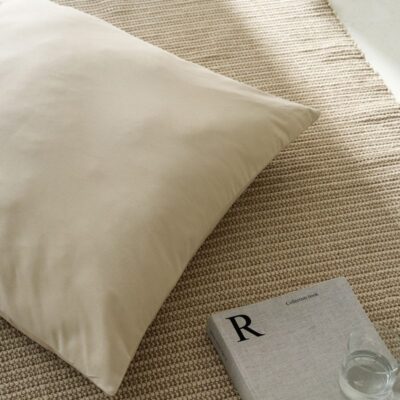 Μαξιλαροθήκη 65x65cm GOFIS HOME Emory Warm Beige 714