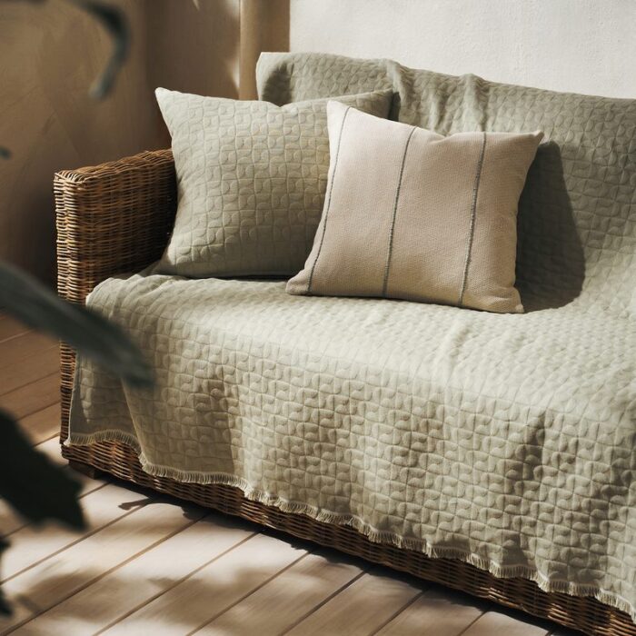 Ριχτάρι Πολυθρόνας 180x175cm GOFIS HOME  Eliena Smoke Green 402/07