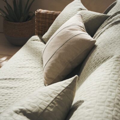 Ριχτάρι Πολυθρόνας 180x175cm GOFIS HOME Eliena Smoke Green 402/07 - Image 3