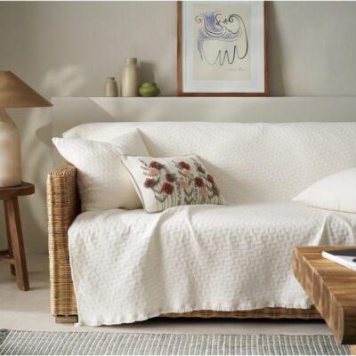 Ριχτάρι Διθέσιου 180x250cm GOFIS HOME Eliena Ivory 402/05