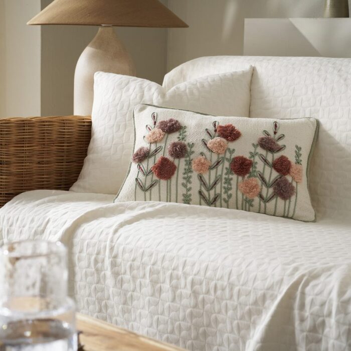 Ριχτάρι Διθέσιου 180x250cm GOFIS HOME  Eliena Ivory 402/05 - Image 4