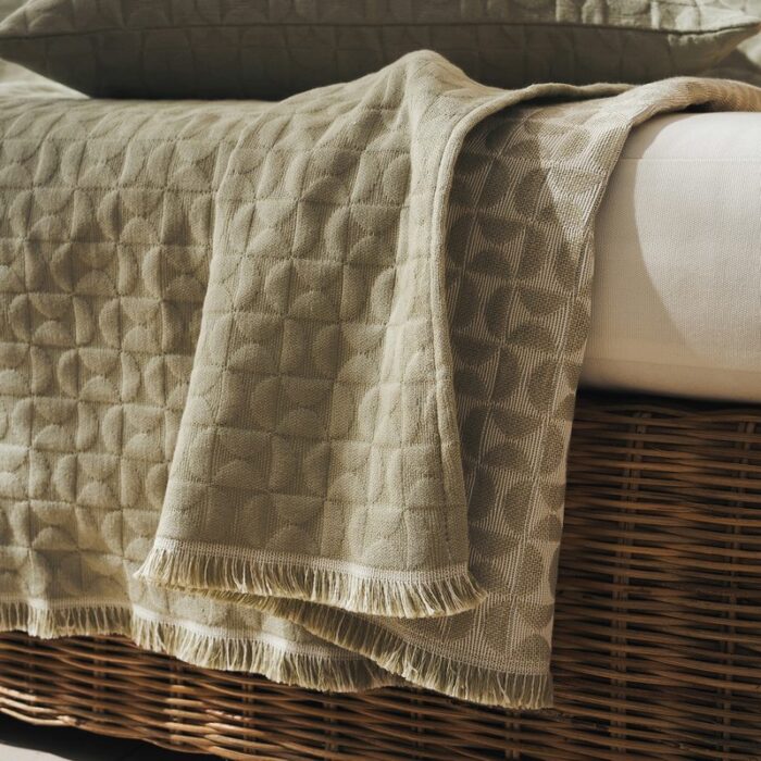 Ριχτάρι Τριθέσιου 180x300cm GOFIS HOME  Eliena Smoke Green 402/07 - Image 4