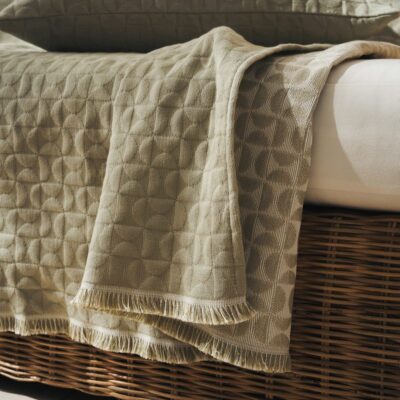 Ριχτάρι Τετραθέσιου 180x350cm GOFIS HOME Eliena Smoke Green 402/07 - Image 4