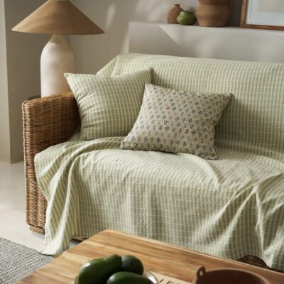 Ριχτάρι Πολυθρόνας 180x180cm GOFIS HOME Elysia Garden Green 531/18 - Image 4