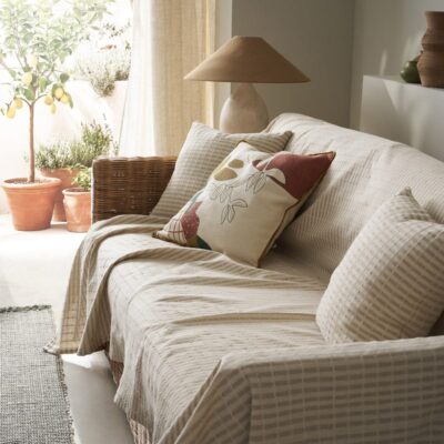 Ριχτάρι Διθέσιου 180x250cm GOFIS HOME Elysia Hemp Beige 531/06 - Image 3