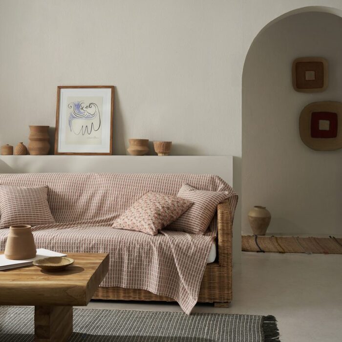 Ριχτάρι Τριθέσιου 180x310cm GOFIS HOME  Elysia Dusty Rust 531/02 - Image 5