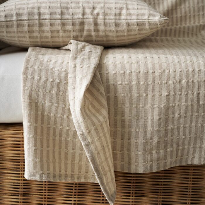 Ριχτάρι Τριθέσιου 180x310cm GOFIS HOME  Elysia Hemp Beige 531/06 - Image 5