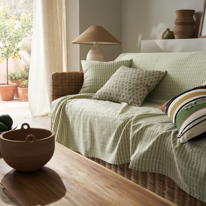 Ριχτάρι Τριθέσιου 180x310cm GOFIS HOME  Elysia Garden Green 531/18 - Image 3