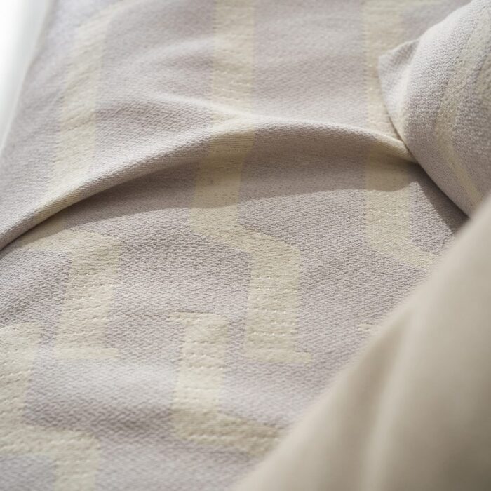 Ριχτάρι Διθέσιου 180x250cm GOFIS HOME  Clover Silver Grey 558/19 - Image 2