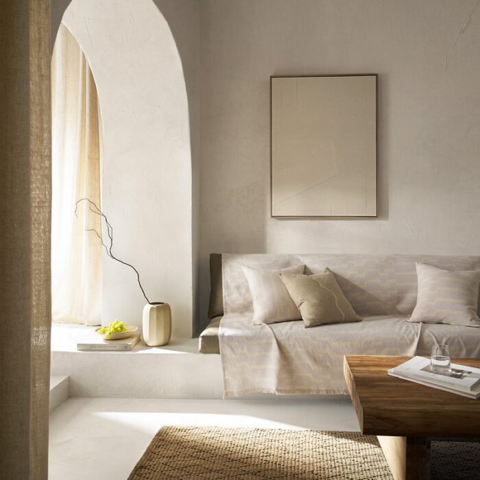 Ριχτάρι Διθέσιου 180x250cm GOFIS HOME  Clover Silver Grey 558/19 - Image 5