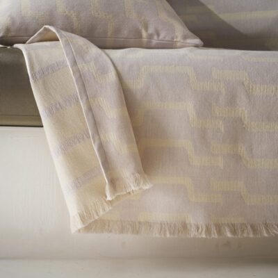 Ριχτάρι Τετραθέσιου 180x350cm GOFIS HOME Clover Silver Grey 558/19 - Image 4