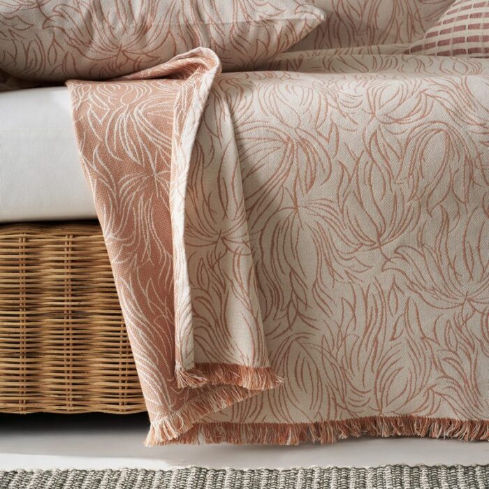 Ριχτάρι Διθέσιου 180x250cm GOFIS HOME  Delia Dusted Clay 563/03 - Image 4