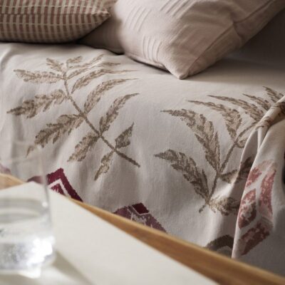 Ριχτάρι διακόσμησης 180x210cm GOFIS HOME Ishara Cherry 573/02 - Image 5