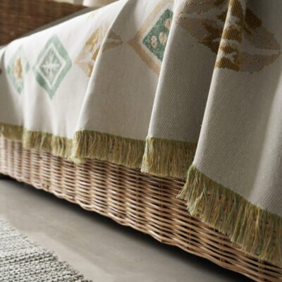 Ριχτάρι διακόσμησης 180x210cm GOFIS HOME Ishara Garden Green 573/07 - Image 2