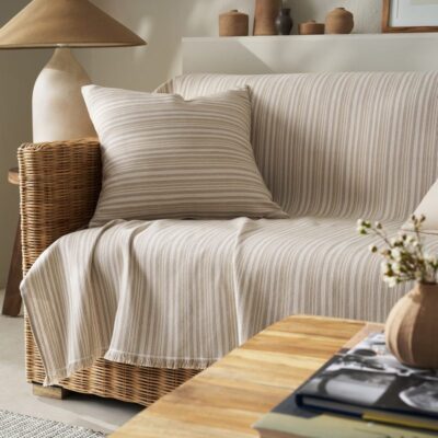 Ριχτάρι Πολυθρόνας 180x180cm GOFIS HOME Nymeria Coffee Brown 574/13 - Image 3