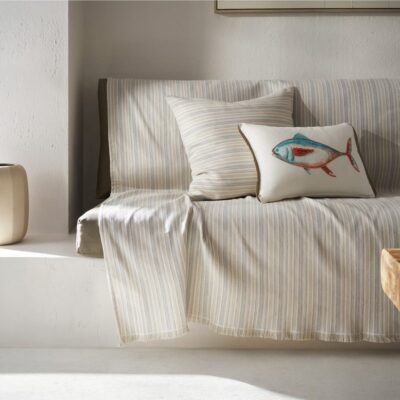 Ριχτάρι Πολυθρόνας 180x180cm GOFIS HOME Nymeria Light Grey 574/15