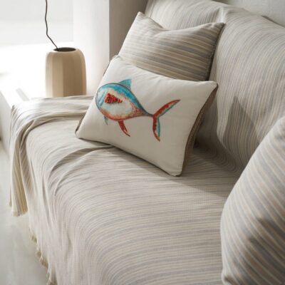 Ριχτάρι Τριθέσιου 180x310cm GOFIS HOME Nymeria Light Grey 574/15 - Image 3