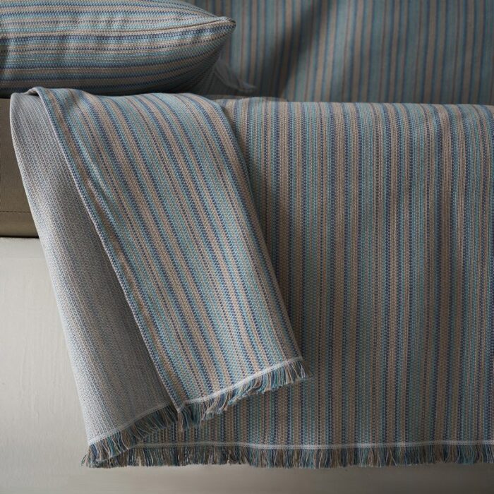 Ριχτάρι Τετραθέσιου 180x350cm GOFIS HOME  Nymeria Jean Blue 574/01 - Image 5